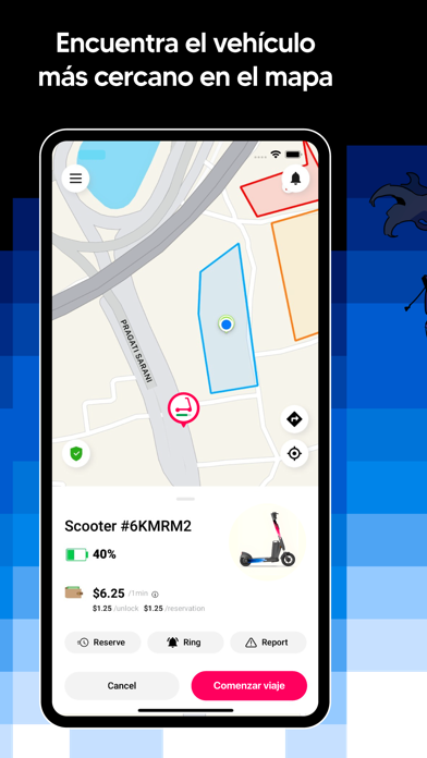 Benji - Urban E-Rides Screenshot