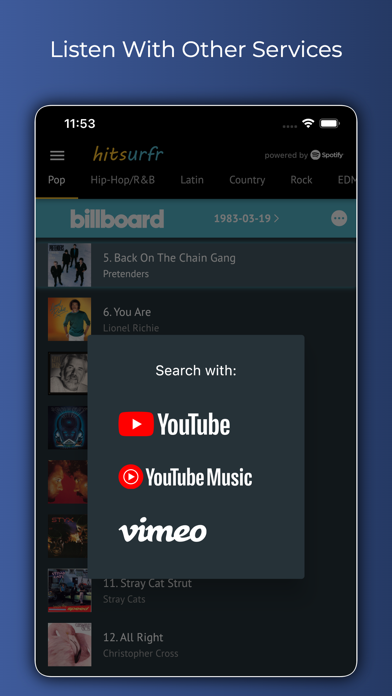 Hitsurfr Screenshot