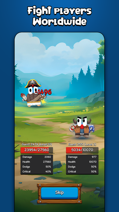 Casual Climb: Online RPG Screenshot