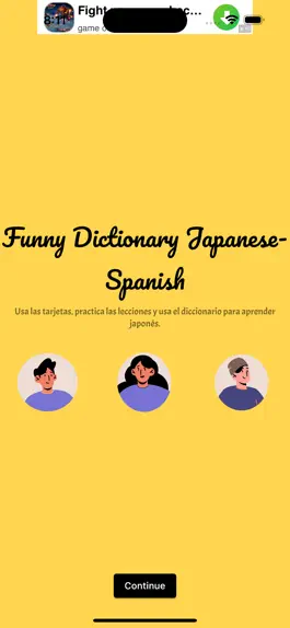 Game screenshot Dictionary Spanish Japanese mod apk