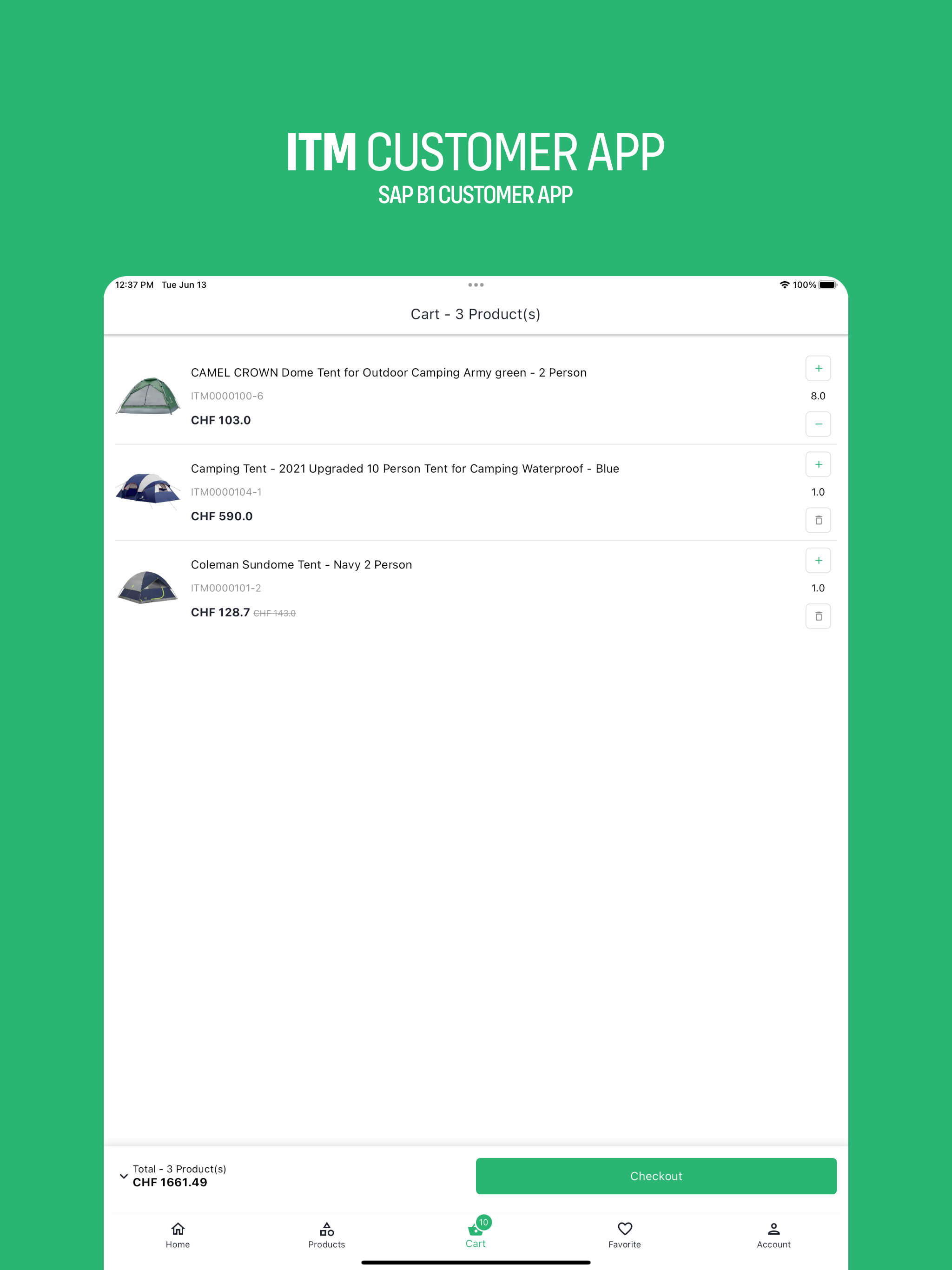 ITM - Customer App