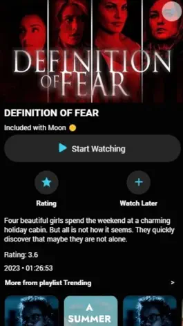 Game screenshot Moon: Movies , series n more apk