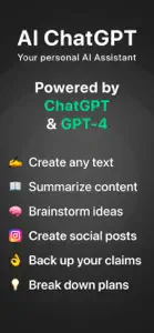 AI Assistant: ChatBot screenshot #1 for iPhone