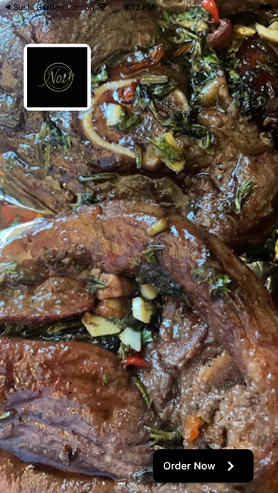 Noir Caribbean Infused Food Screenshot