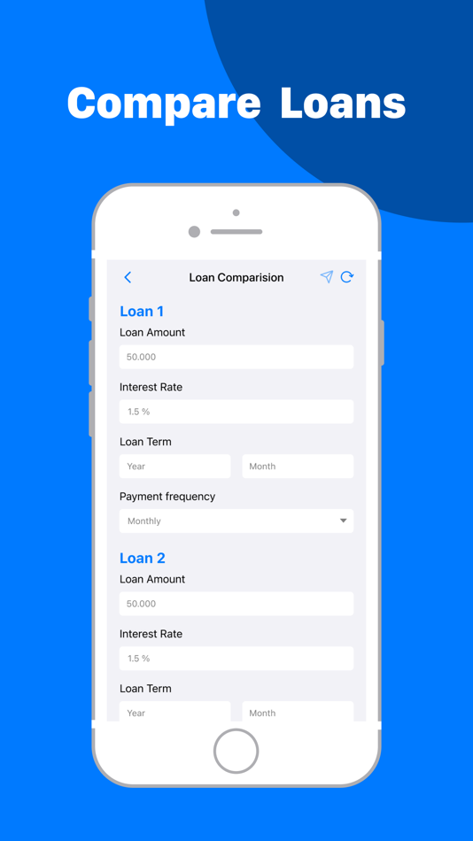 #4. Loan Calculator % EZ Emi Calc (iOS) 由: Keyurbhai Tavethiya
