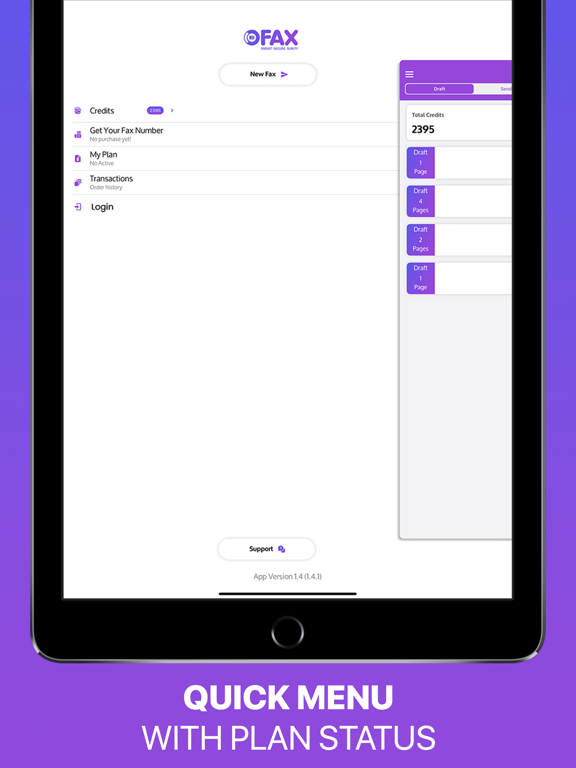 ioFax - Mobile faxing app iPad screenshot 10 - Business app