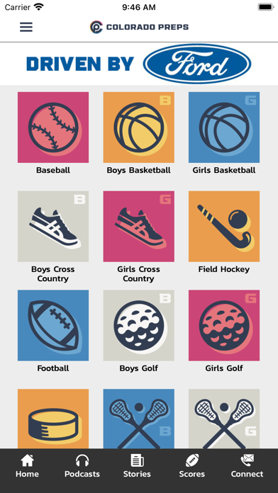 Colorado Preps App Screenshot