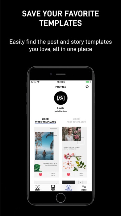 Lavila - Post & Story Editor Screenshot