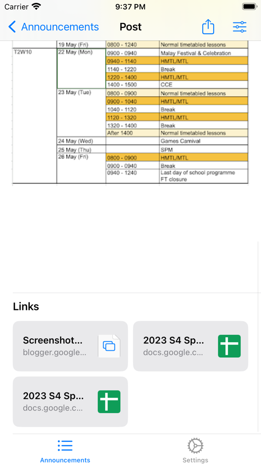 #4. SST Announcer (iOS) 由: School of Science and Technology, Singapore