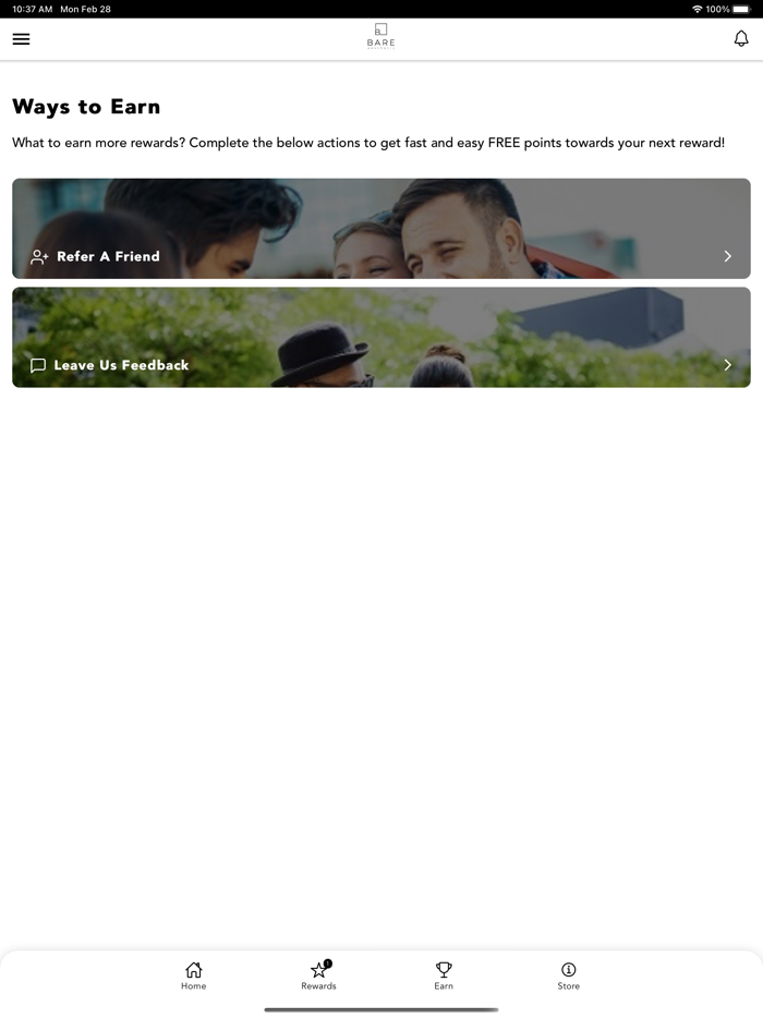 Bare Aesthetic Medspa Rewards