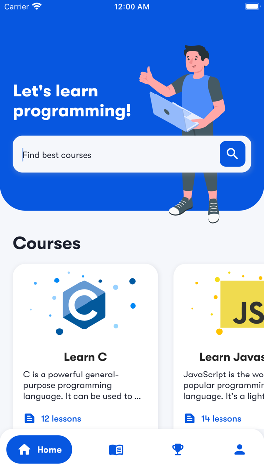 #1. Learn to Code - Codigo (iOS) By: Alexandru Florian Mariuti