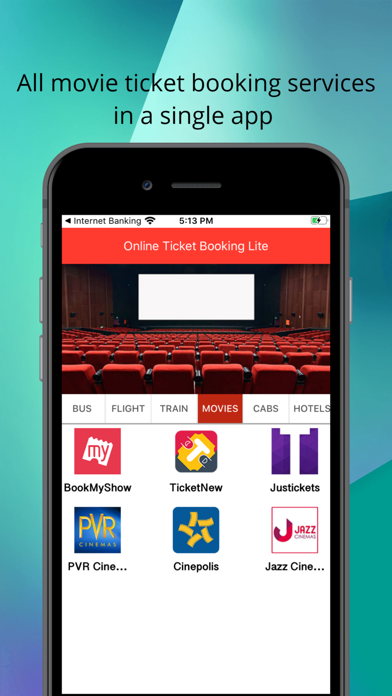 Online Ticket Booking Lite Screenshot