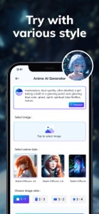 Anime AI Art - Art Generator screenshot #2 for iPhone