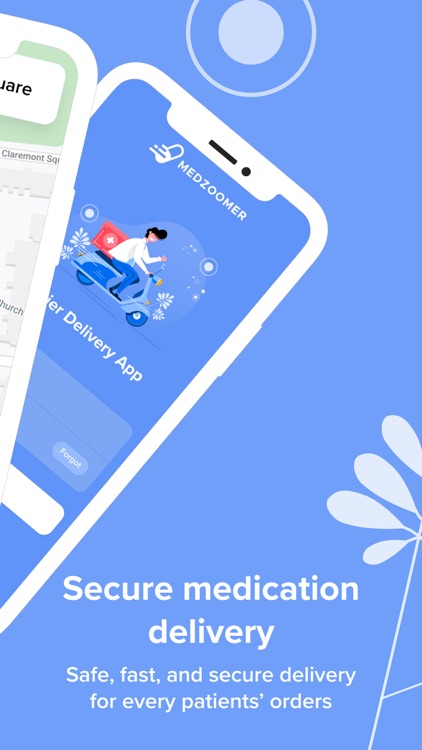 MedZoomer Courier App