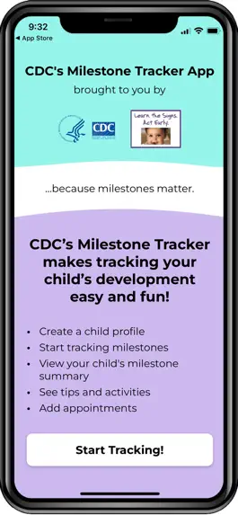 Game screenshot CDC's Milestone Tracker mod apk