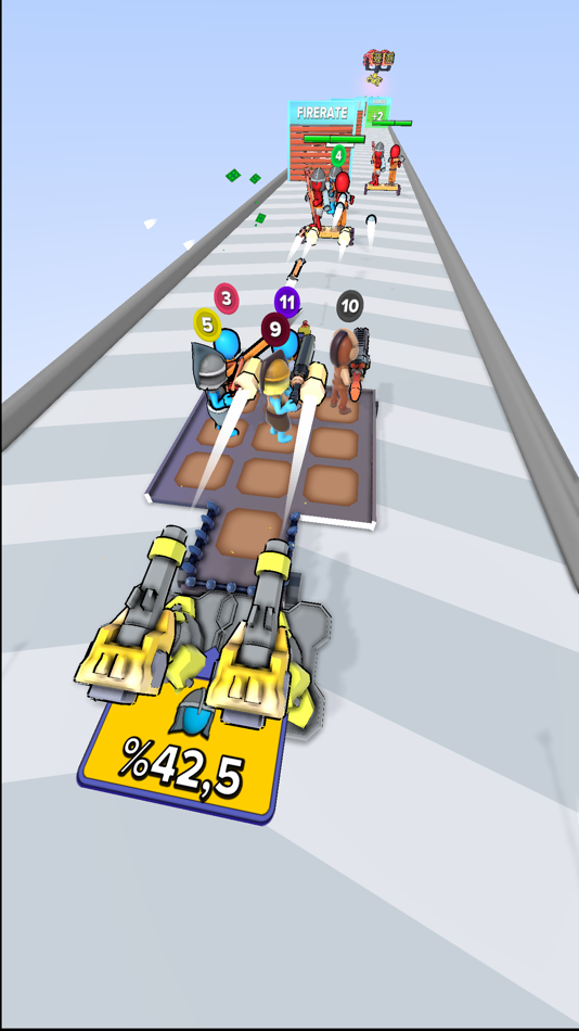#4. Shooter Cart Run (iOS) By: Ela Game