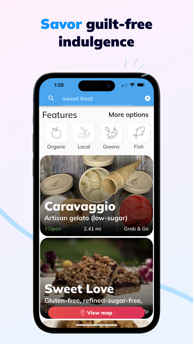 Healthy Anywhere: Food, Dining Screenshot