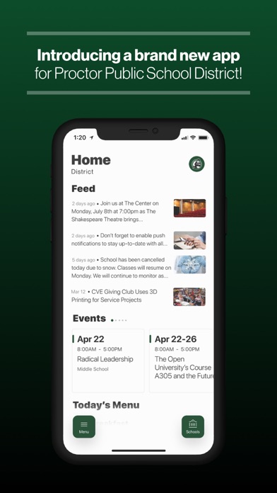 Proctor Public School, MN Screenshot