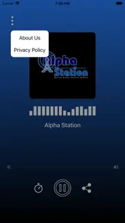 alpha station iphone screenshot 1
