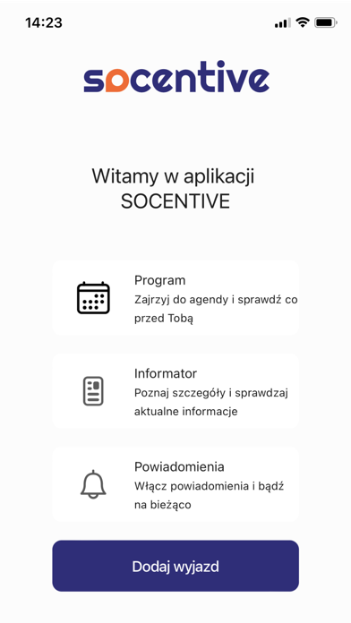 SocentiveApp Screenshot