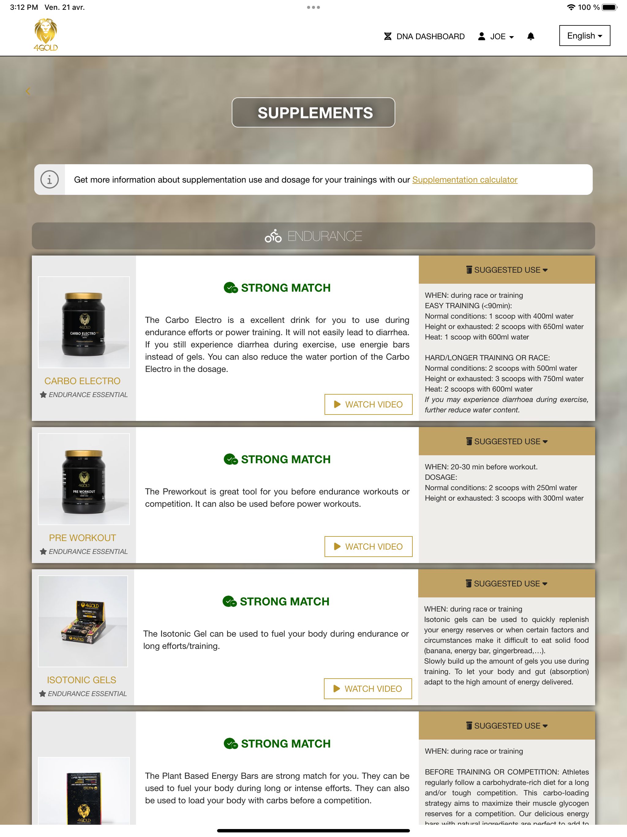 4GOLD DNA