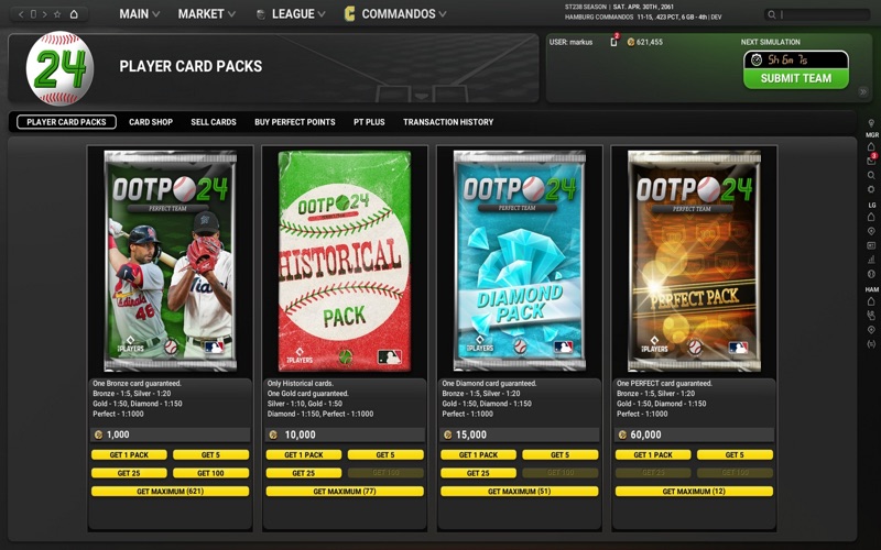 OOTP Baseball 24 Screenshot