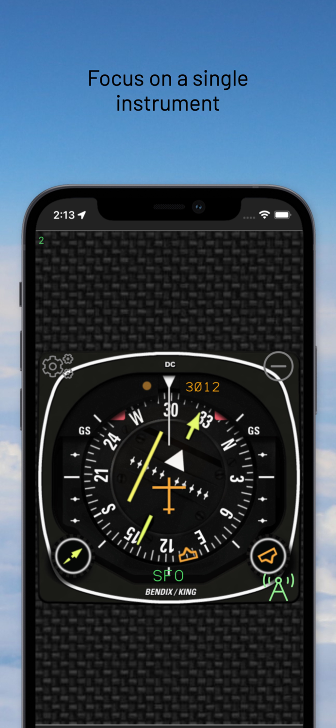 fDeck flight instruments