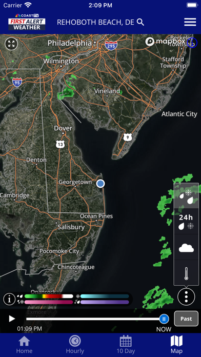 CoastTV First Alert Weather Screenshot