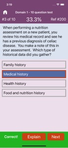 Diet Tech Exam To Go screenshot #4 for iPhone