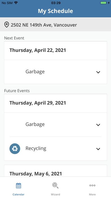 RecycleRight Vancouver ClarkCo Screenshot