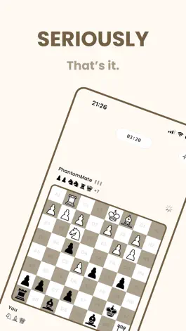 Game screenshot NoFluff: Chess apk