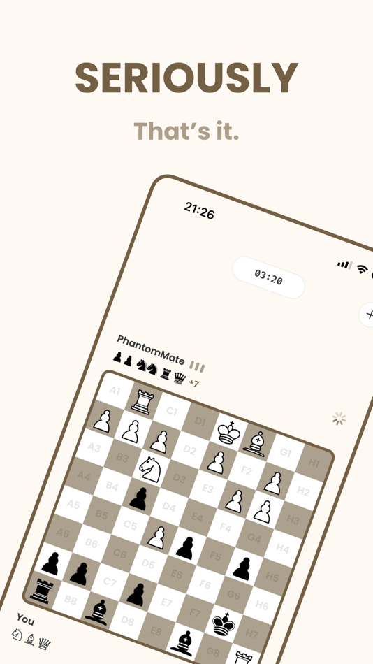 #2. NoFluff: Chess (iOS) 由: Actegon