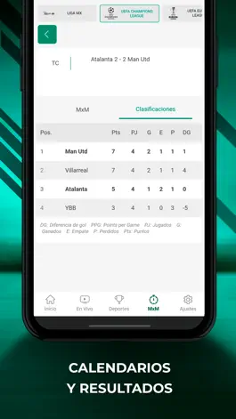 Game screenshot TUDN MX hack