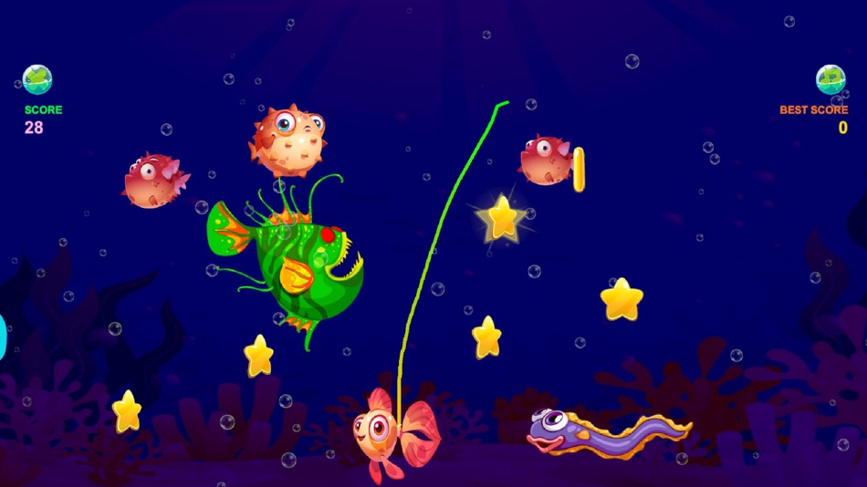 #4. Goldfish Draw To Run (iOS) 由: Dinh Bac Ai