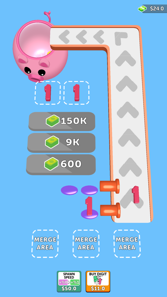 #3. Number Fever 3D (iOS) 由: Bahadir Yerdelen