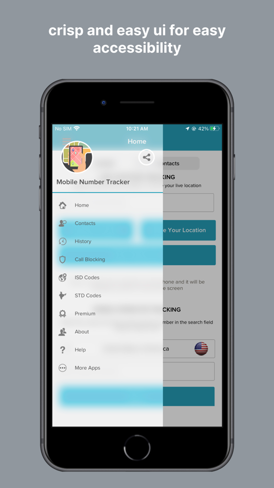 #5. Mobile Number Details Tracker (iOS) 来自: Aditya Neelkanth