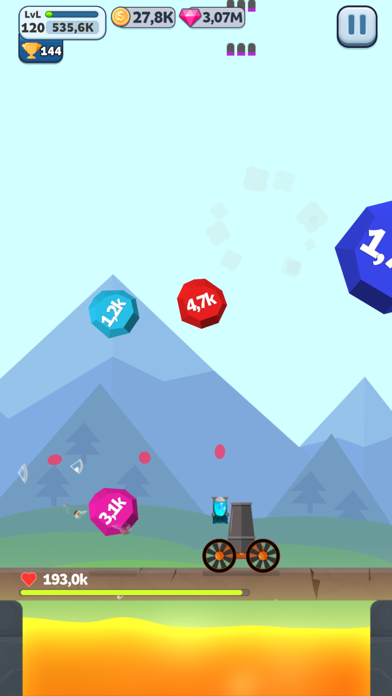 screenshot of Ball Blast 7