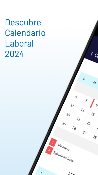 Calendario Laboral 2024 España Screenshot