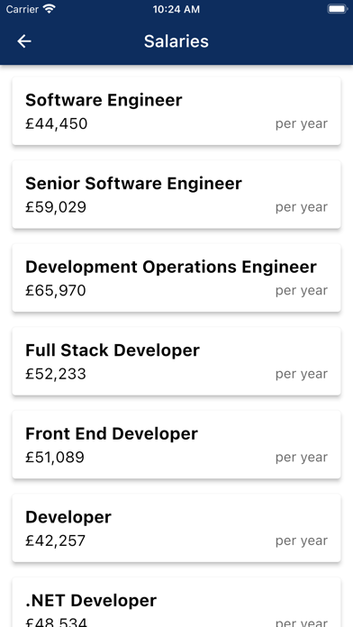 Job Postings Screenshot