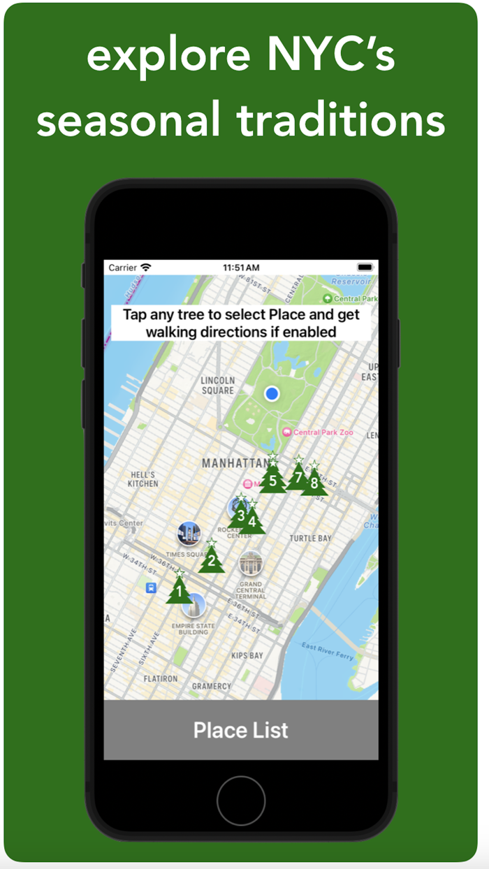 PlaceChase ChristmasWindows