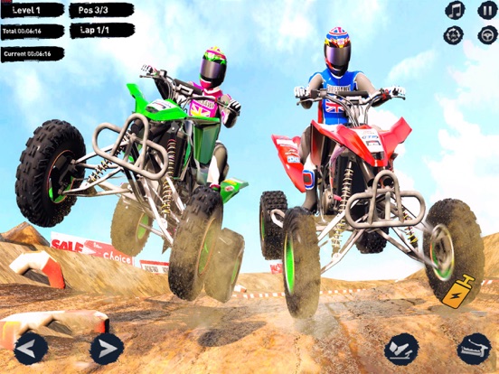 Screenshot #6 pour ATV Quad vélo de course jeu