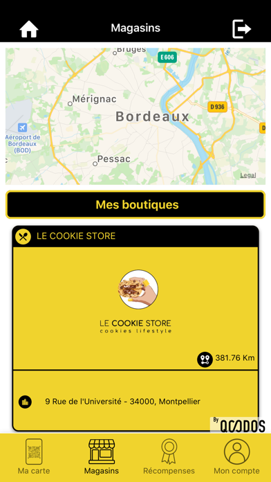 Le Cookie Store-ma fidélité Screenshot