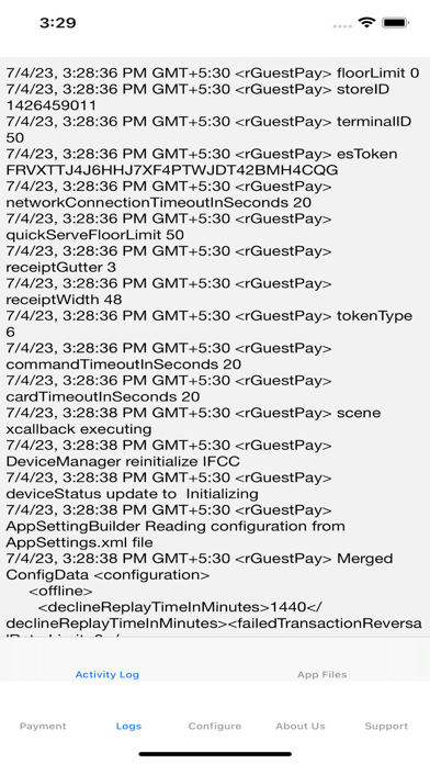 Screenshot #2 pour Agilysys Pay Fp Update Utility