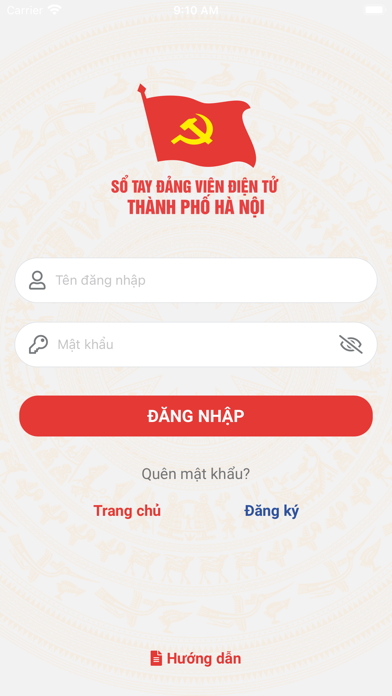 Sổ tay Đảng viên TP Hà Nội Screenshot