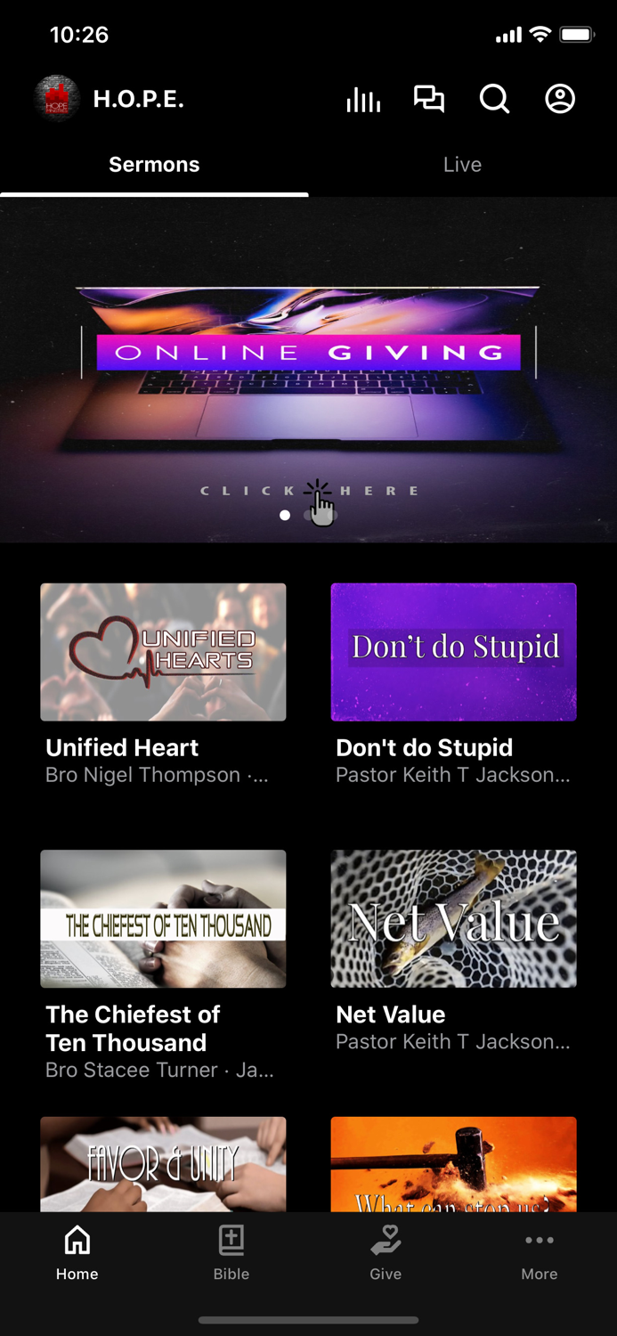 H.O.P.E. Ministries Church