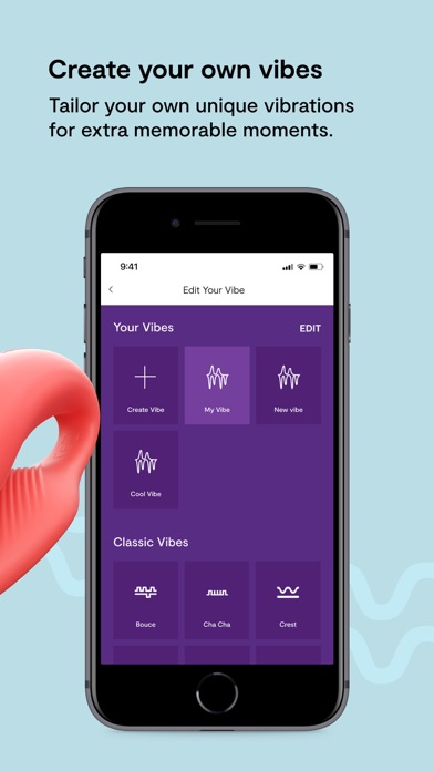 We-Vibe App Screenshot