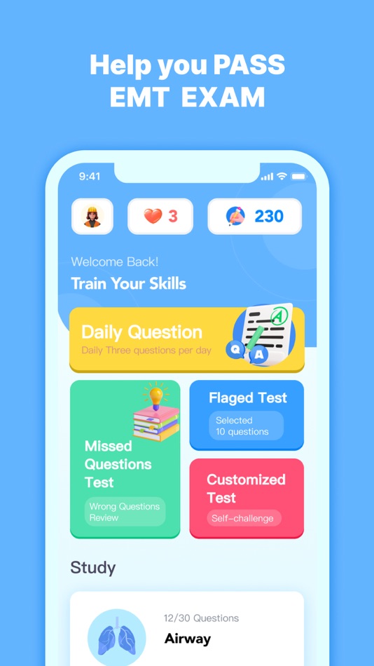 #1. EMT EMR NREMT prep (iOS) 由: Hai Sin Ho