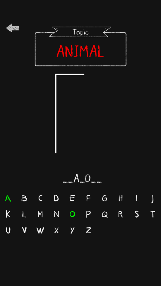 #4. Hangman: Guess the word (iOS) 作者: Roghan Games