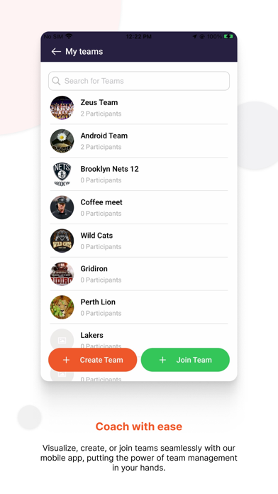 GIU Team Connect Screenshot