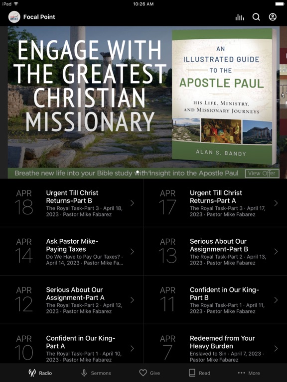 Screenshot #4 pour Focal Point Radio Ministries